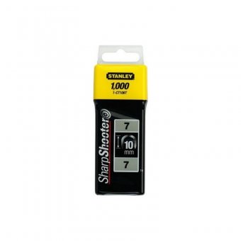 Pachet 1000 capse pt.cablu 10mm Stanley