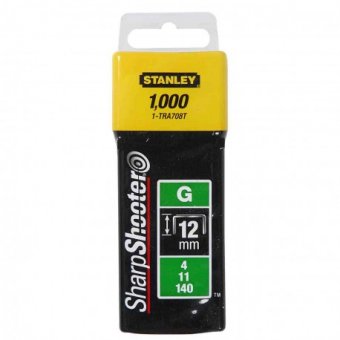 Pachet 1000 capse tapiterie TIP G 12 mm Stanley