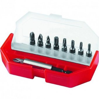 Set 10 buc. varfuri cu adaptor 1/4 Stanley