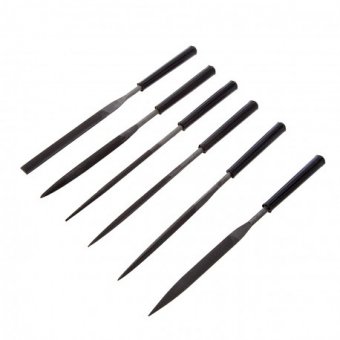 Set 6 pile fine 160mm Stanley