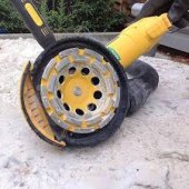 Aparatoare pentru discul de polizat 115-125MM DWE46150-XJ aparatoare flex cu aspirator