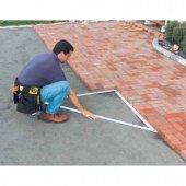 Echer aluminiu Stanley 110x110cm