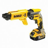 Masina de insurubat pentru gips-carton cu dispozitiv pentru suruburi in banda DeWalt AC.5Ah LI-ION 18V