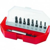 Set 10 buc. varfuri cu adaptor 1/4