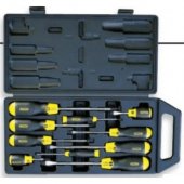 Trusa 10 surubelnite Stanley Cushion Grip